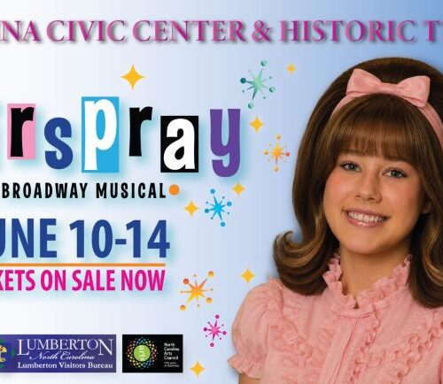 Carolina Civic Center & Historic Theater hosts Hairspray the broadway musical on June 10th to June 14th, tickets on sale now.
