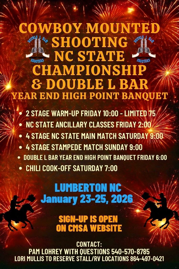 Cowboy Mounted Shooting Jan 2026