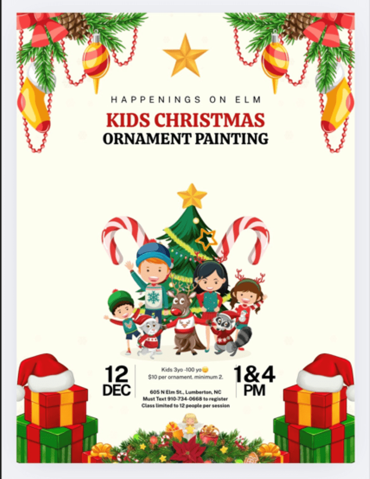 Happenings on Elm Kids Paint