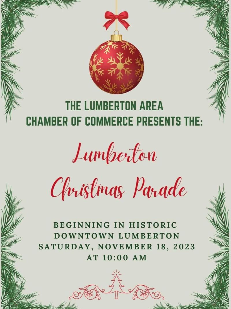 Lumberton Christmas Parade Lumberton Visitor's Bureau