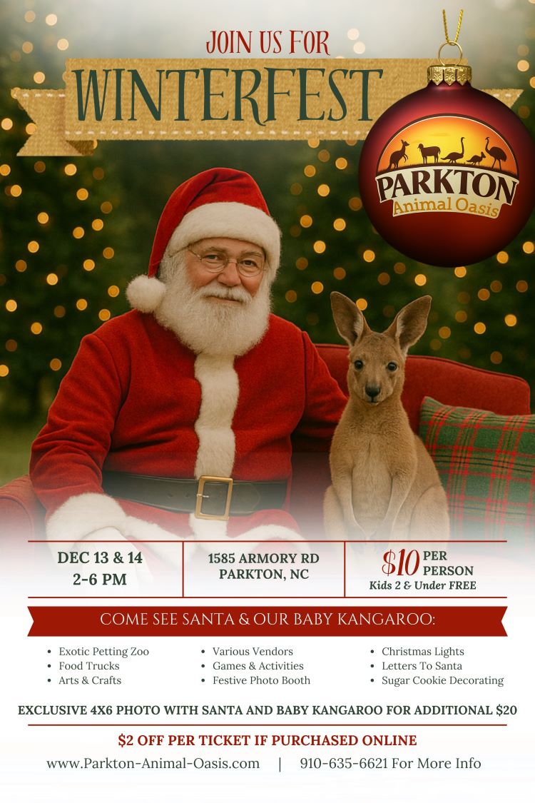 Parkton Animal Oasis Winterfest