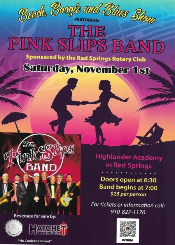 Pink Slips band Red Springs