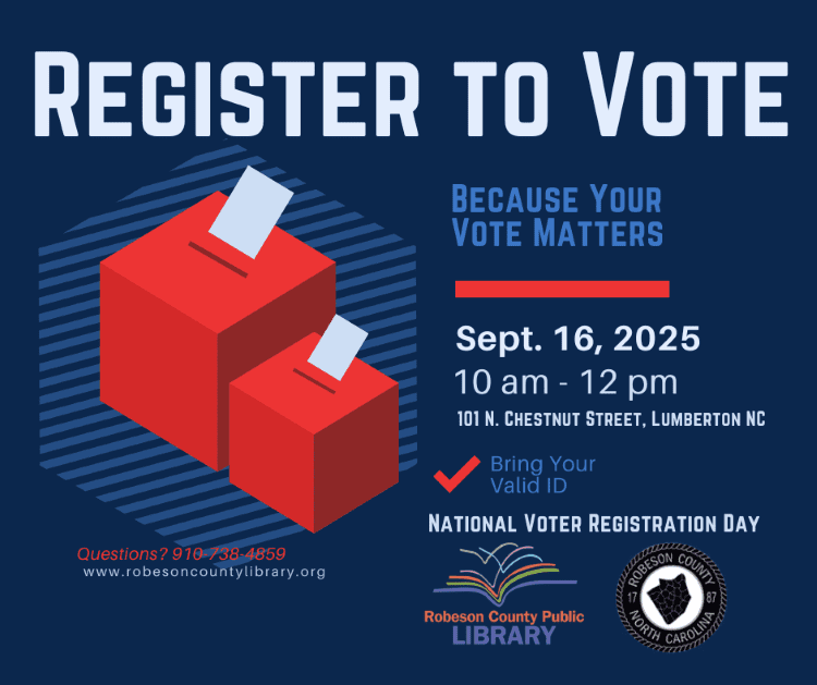 Rob Library National Vote Day